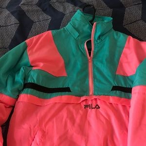 Cool Teal & Pink ski Jacket